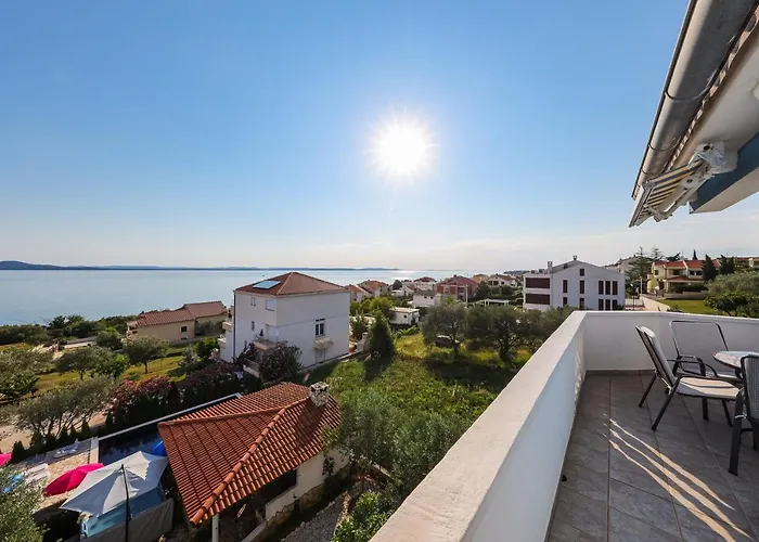 公寓 Luton Zadar Heating Pool & Jacuzzi Kožino